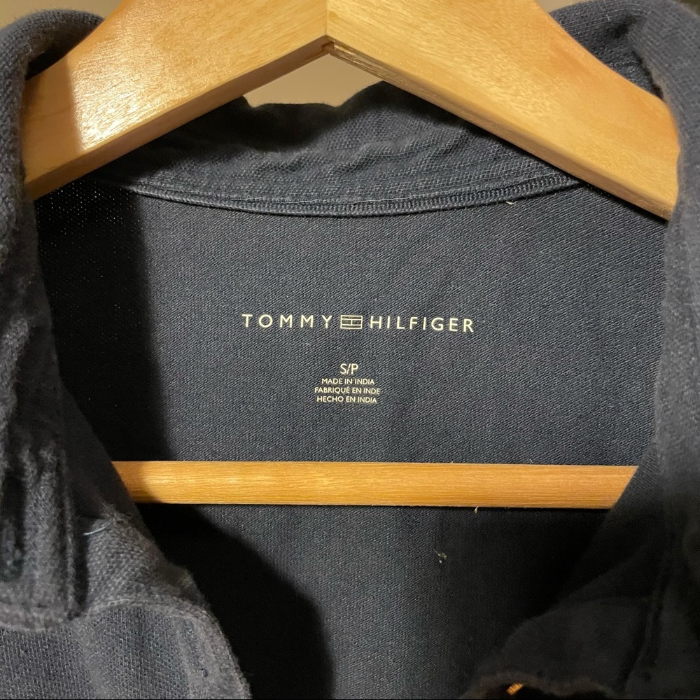 Tommy Hilfiger Navy Blue Short Sleeve Top - Picture 4 of 9